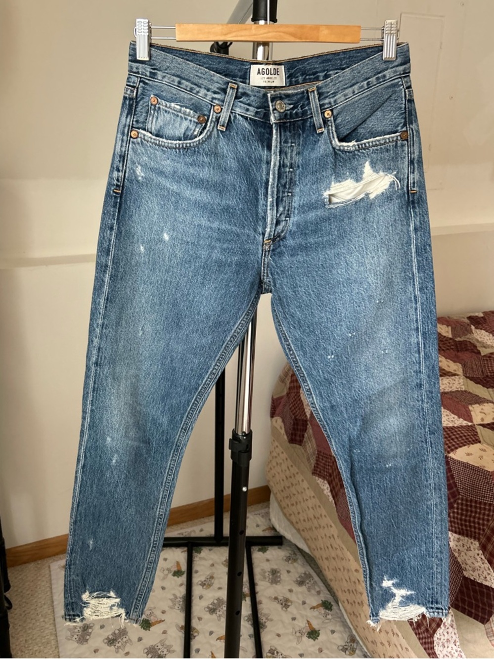 Agolde High Rise Classic Jeans 27